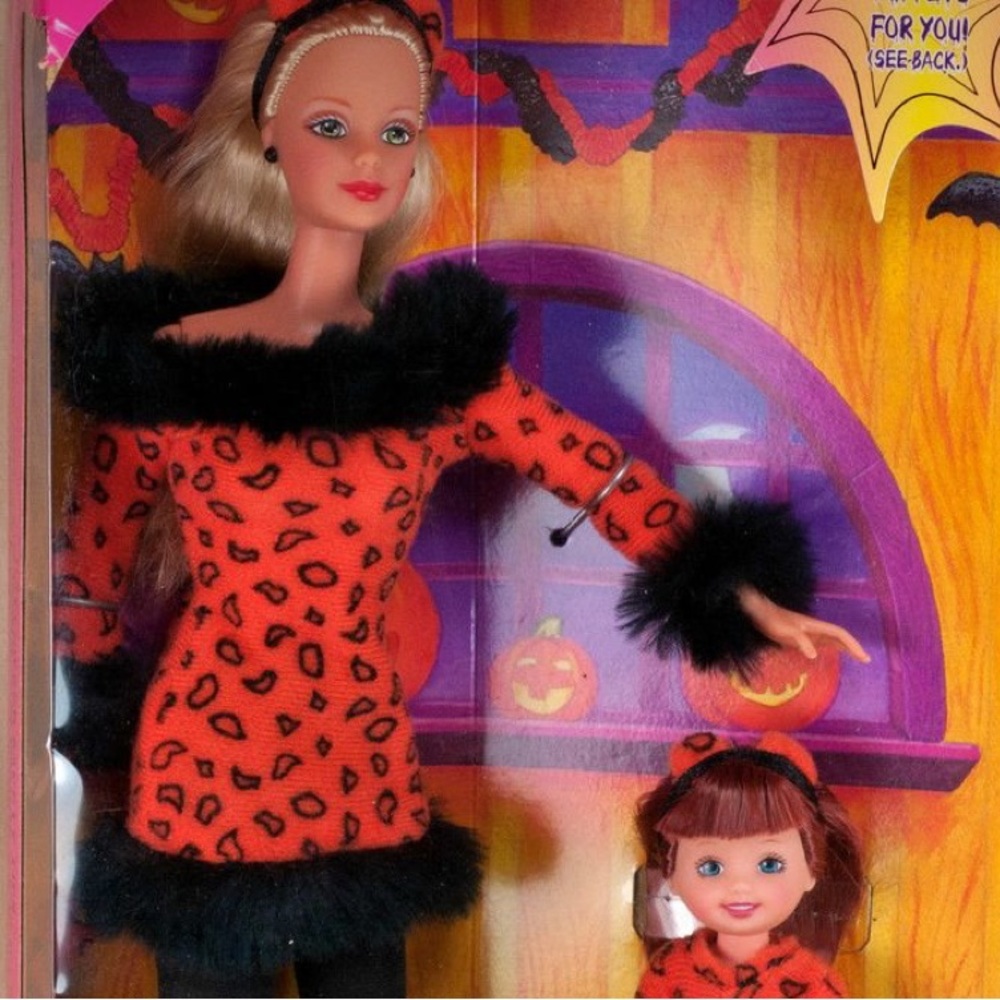 Barbie & Kelly~Halloween Fun Gift Set Target Special Ed. 1998 #23460 NRFB -NIB